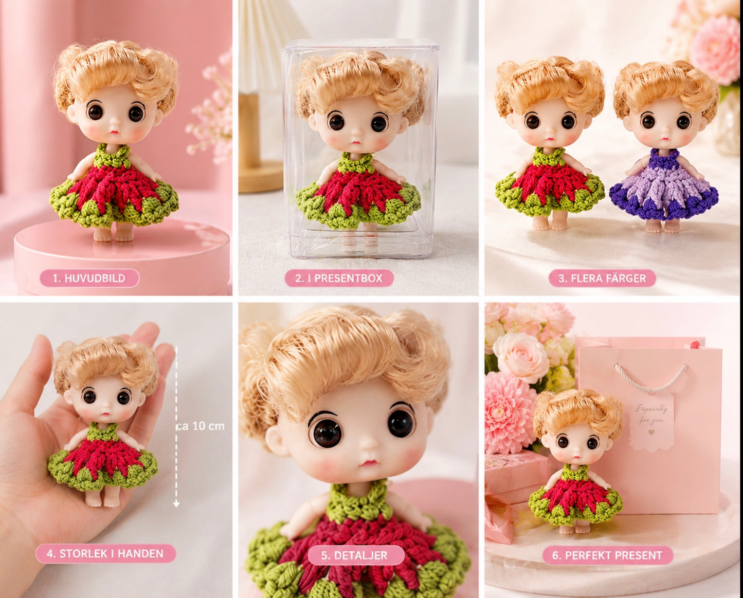 Bedårande Mini Doll